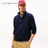 Tommy Hilfiger Men's Half-Zip Stand Collar Pullover Sweatshirt