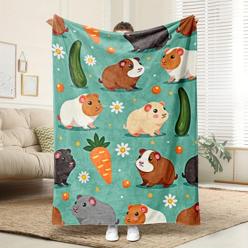 Cartoon Dinosaur Pattern Print Throw Blanket Soft Sofa Home Lounge Blanket Workstation Outdoor Patio Birthday Anniversary Gifts