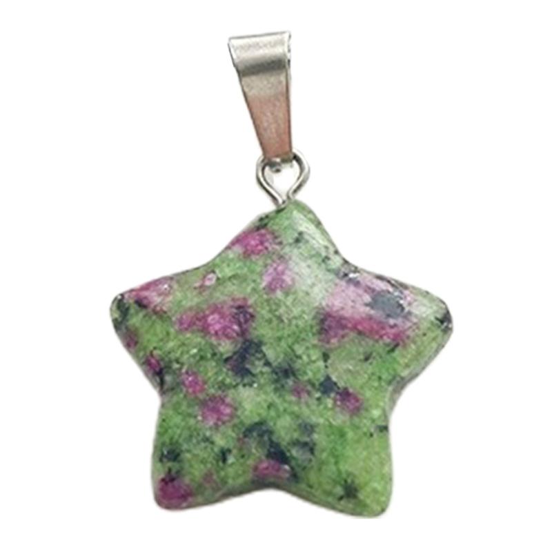 

Star Pendant Star Charm Fashion Jewelry Accessory Natural Stone Material Jewelry Findings Perfect Gift for Women Girls