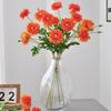 54CM Artificial Silk Flowers Artificial Silk 4 Heads Design Chrysanthemum Bouquet Nordic Style Bridal Bouquet