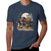 German Wirehaired Pointers  Always Ready To Hunt Tshirt Antipilling Casual Tshirt