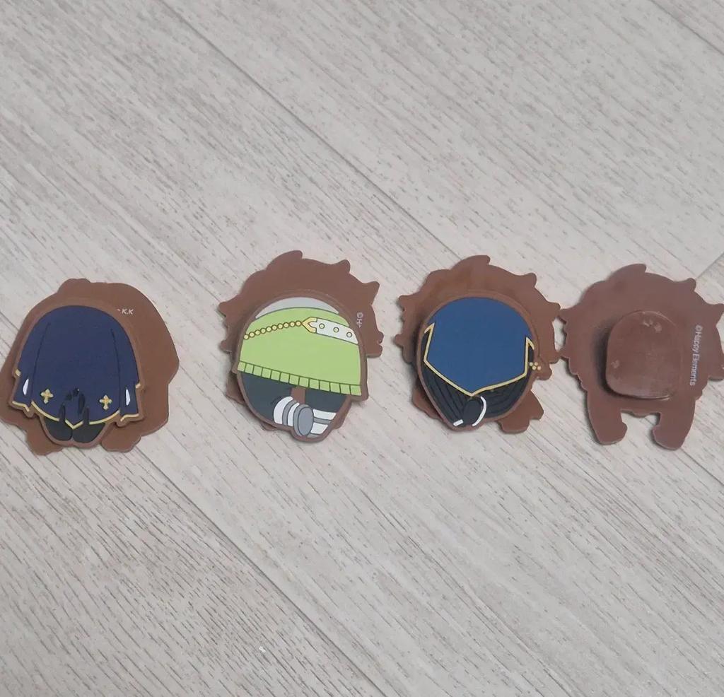 ENSEMBLE STARS Sena Izumi Rubber Clip Badge Used