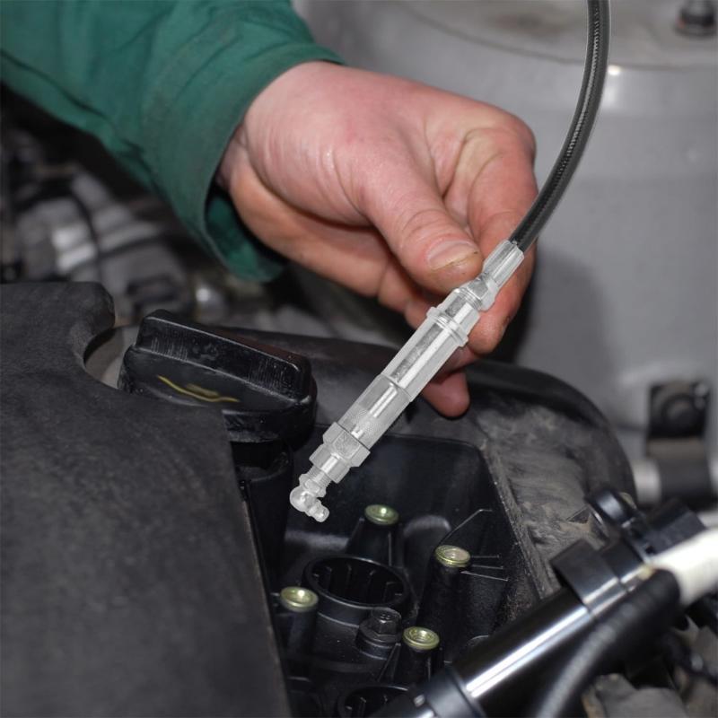Set di Ugelli Adattatori per Grasso Industriale per Aree Difficili da Raggiungere Lubrificazione Efficiente Raccordi Meccanici Officina di Riparazione