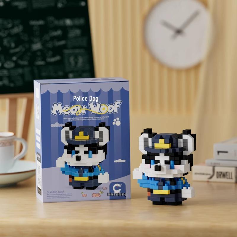 Children's Micro-Particle Building Block Animal Figurines: Creative Assembled Toys for Boys and Girls