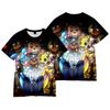 Women Men T-Shirts Five Nights At Freddys Cartoon Couple Print Short-sleeved T-shirt Female Harajuku Couple Loose Streetwear Clothes Tops