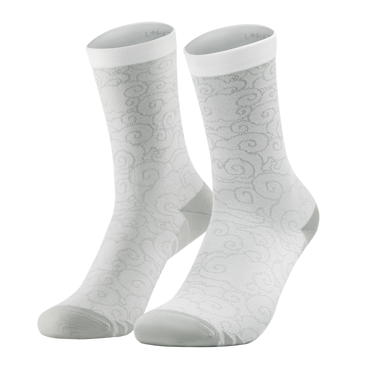 

ROCKBROS ROAD TO SKY Велосипедные и для зала и горные с дизайном Shoun для мужчин и женщин Носки, Тонкие, Дышащие, Влагоотводящие, Быстросохнущие, белый