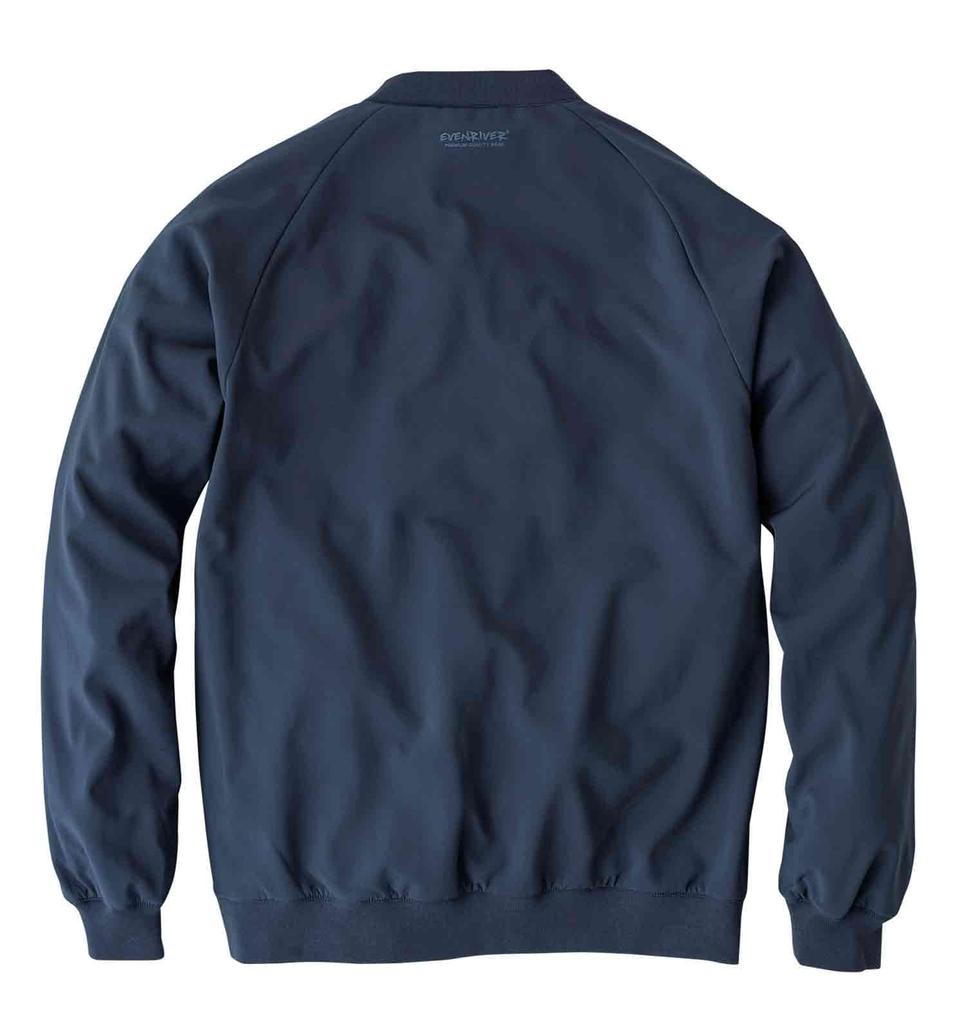 EVEN RIVER Crimped V Jacket, Fall/Winter, Navy, R426 04, Size 4L