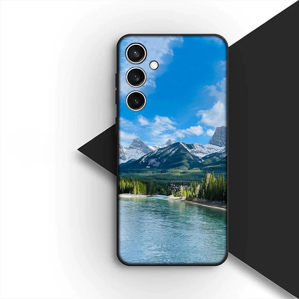 Pour OPPO A80 A18 A16 A40 A17 A15 A38 A78 A79 A54 A57 A12 A60 5G 4G Coque Étui de Téléphone Montagne Univers Galaxie Mer Plage Voyage