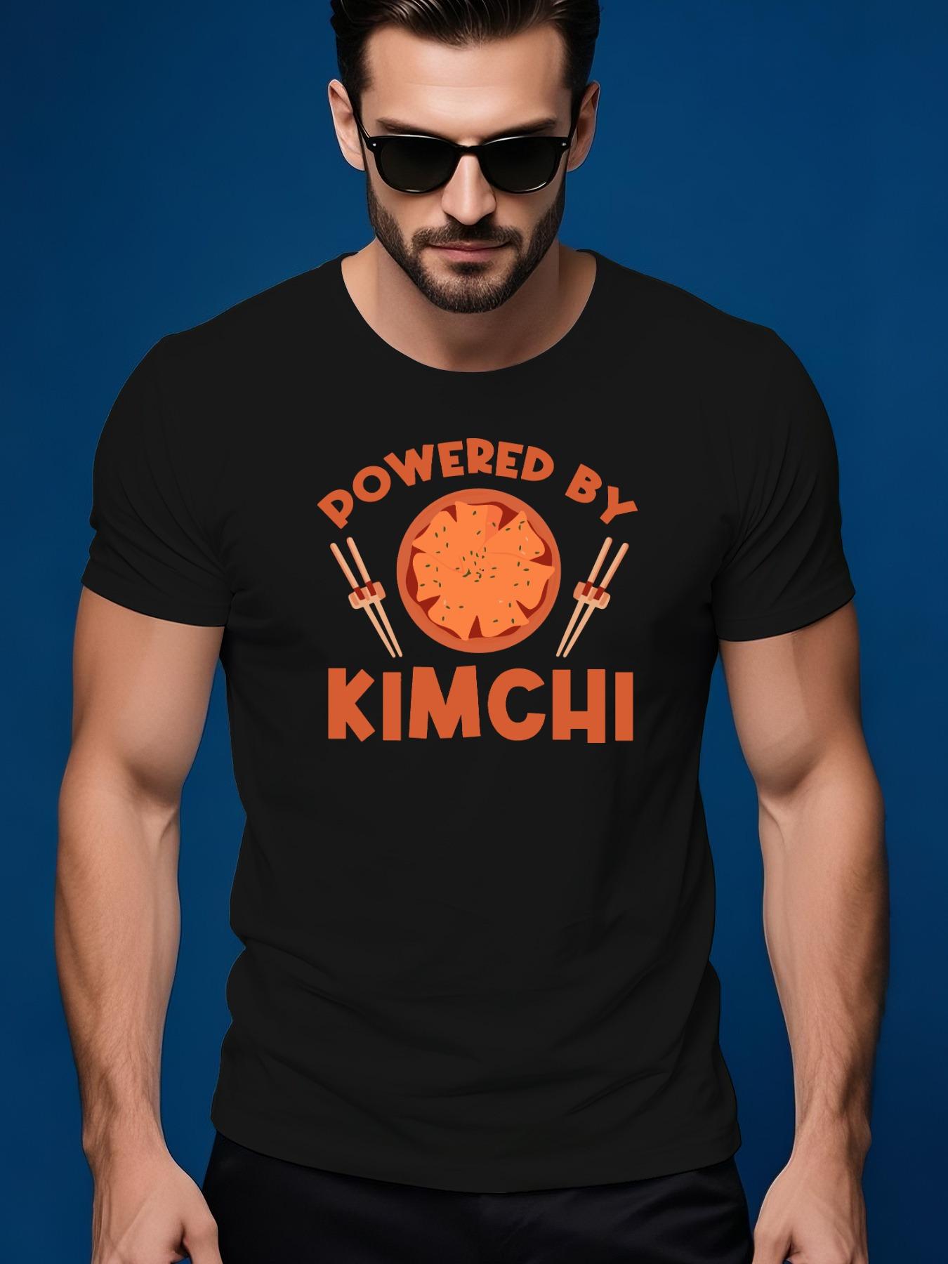 Powered by Kimchi Graphic Print 100% Cotton Tshirt - Casu... XXL