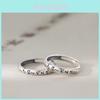 Trendy Adjustable Copper Geometric Fashion Couple Rings Elegant Minimalist Design For Women