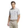 CLIMACOOL Mesh Leaf Print Shirt Frozen Lemon Short-Sleeve J/M