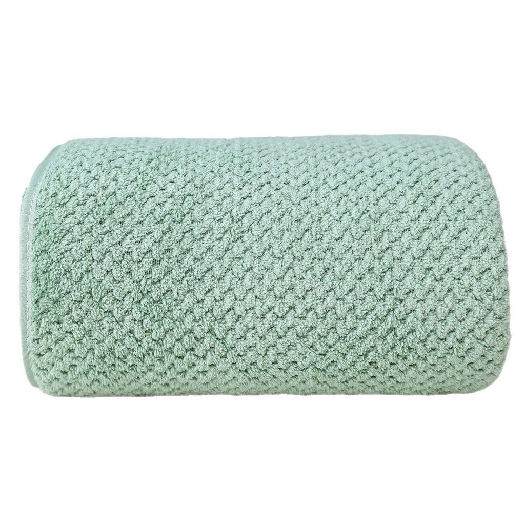 Coral Fleece Plaid Adult Beach & Bath Towel - Thick, Absorbent, Large