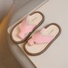 Children Summer Slippers Boys Girls Summer Beach Shoes Round Head Kids Outdoor Indoor Slippers Thick Bottom Open-toe 2024 New