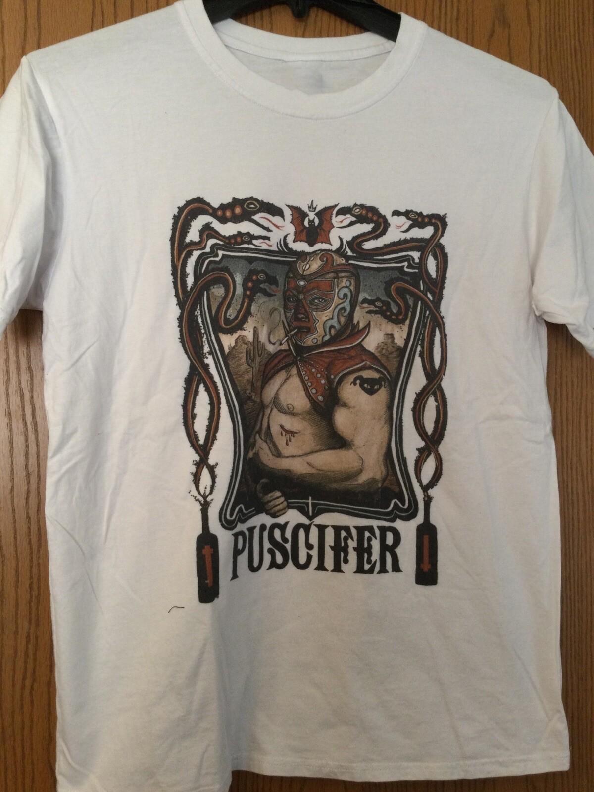 Puscifer Band 20 26 Concert Cotton T Shirt White Unisex S-5XL 2B0018 XXXL
