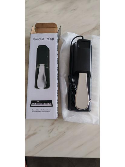 

Универсальная электрическая педаль сустейна для синтезаторов и органов - Металлический ножной переключатель-аксессуар HS02