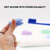 6PCS Toothbrush Cover, Cute Fish Shaped Toothbrush Holder,Portable Travel Toothbrush Protector, Bathroom Toothbrush Cover Holder