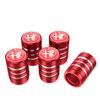 4Pcs Car Wheel Tire Valve Caps Air Stem Covers For Alfa Romeo STELVIO Giulia 159 Giulietta 147 Mito 156 MTO Sportiva Accessories rvcr43