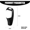 1 PC Car Gear Shift Head, ABS Carbon Fiber Pattern Shift Knob Cover Sticker, Replacement Decorative Accessories, for BMW 3 Series GT5 Series 1 Series