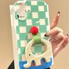 Ring Buckle Apple 16 ProMax Phone Case IPhone 15 Pro New Model 13 Women 12 Soft Edge 14 Transparent XR Trend