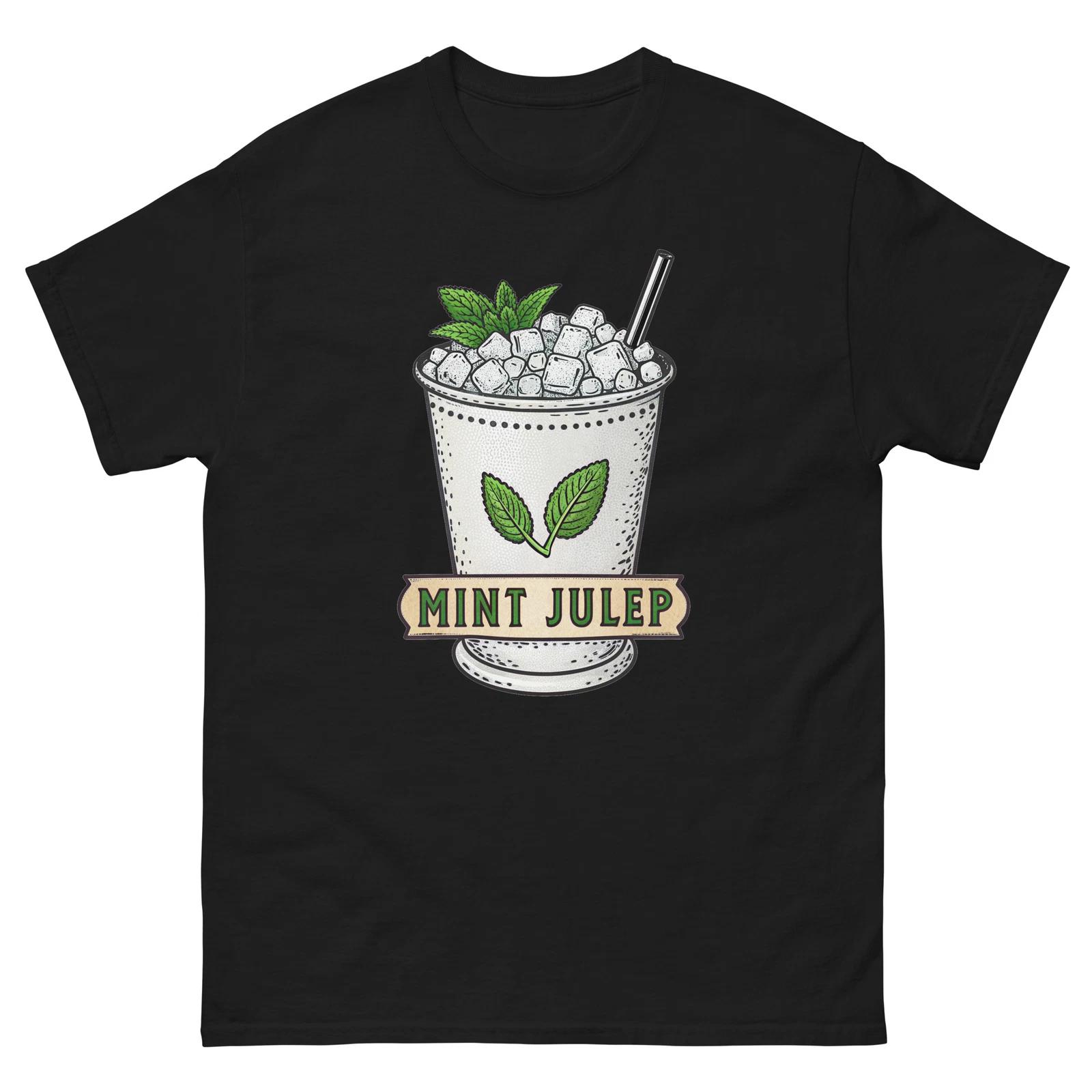 

Mint Julep Drink Delicious Popular Beverage T-Shirt M