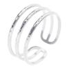 Stainless Steel Rings For Women Men Water Ripples Rainbow/Gold/Silver Color Ring Engagement Fashion Jewelry Party Bague Mujer