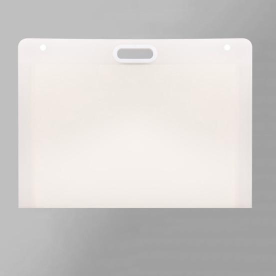 Dosar de portofoliu de artă 17x13inch/13x11inch cutie de depozitare din plastic cu mâner pentru A3 A4 desen schiță fotografie poster