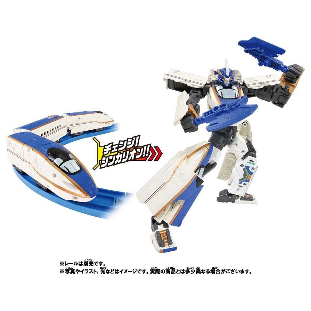 Takara Tomy Plarail Shinkansen Transformation Robot Shinkalion Z E7 Azusa Set