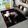 Kpop B-BTS Jeon Jung Kook JK Teppich für Spielzimmer Schlafzimmer Wohnzimmer Sofa Heimdekoration, Kinderteppich rutschfeste Bodenmatte Geschenk