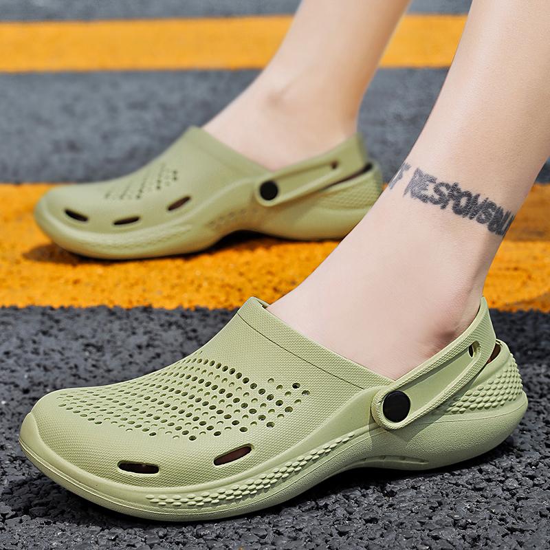 Unisex Fashion Men's Garden Sandals Women's Large Foot Summer Beach Sandals