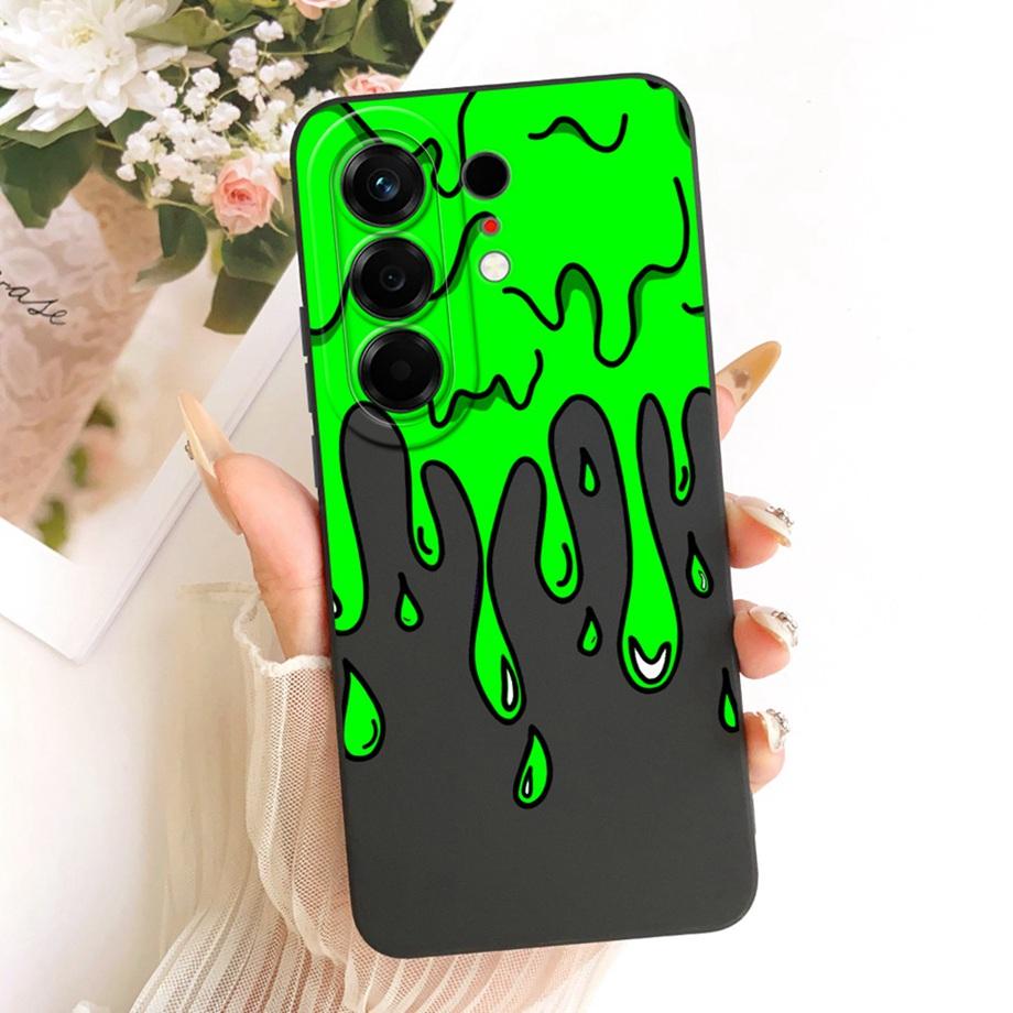 Soft Silicone Phone Case For Tecno Camon 50 Pro 4G Black Cat Cartoon Dragon Animals Pattern Bumper For Camon 50Pro CN5c Cover