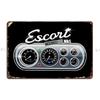The Legendary Mk1 Escort Twin Cam Motor Car Metal Sign Create Designs Home Vintage Wall Cave Tin Sign Poster