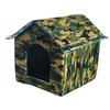 Waterproof Outdoor Cat House: Foldable, Removable, Washable, and Warm 4-Season Pet Villa Tent for Cats and Dogs.