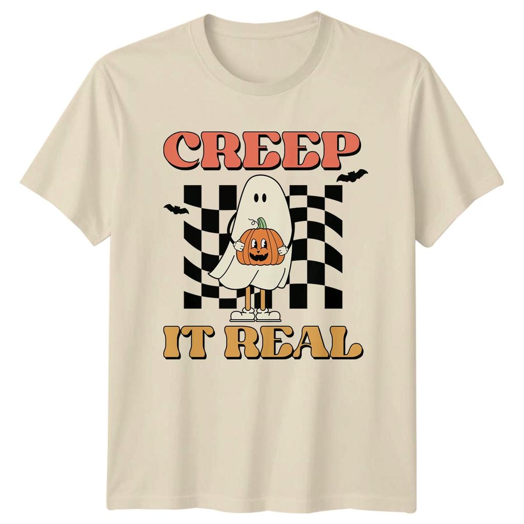 Creep It Real TShirt Retro Ghost Halloween Halloween Gift For Him And Her