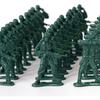 36pcs Miniature Plastic Soldier Models - 1.96 Inch Multicolor Military Figures for Party Decor, Birthday Gifts, Collectibles JXB