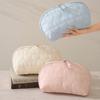 Heart Underwear Storage Bag Half Circle Wide Opening Bra Organizer Bag Multi-compartment Zipper Pouch Intimate Clothes Bag