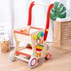 Multifunction Wooden Baby Cart Toddler Walking Shape Recognition Festival Gifts