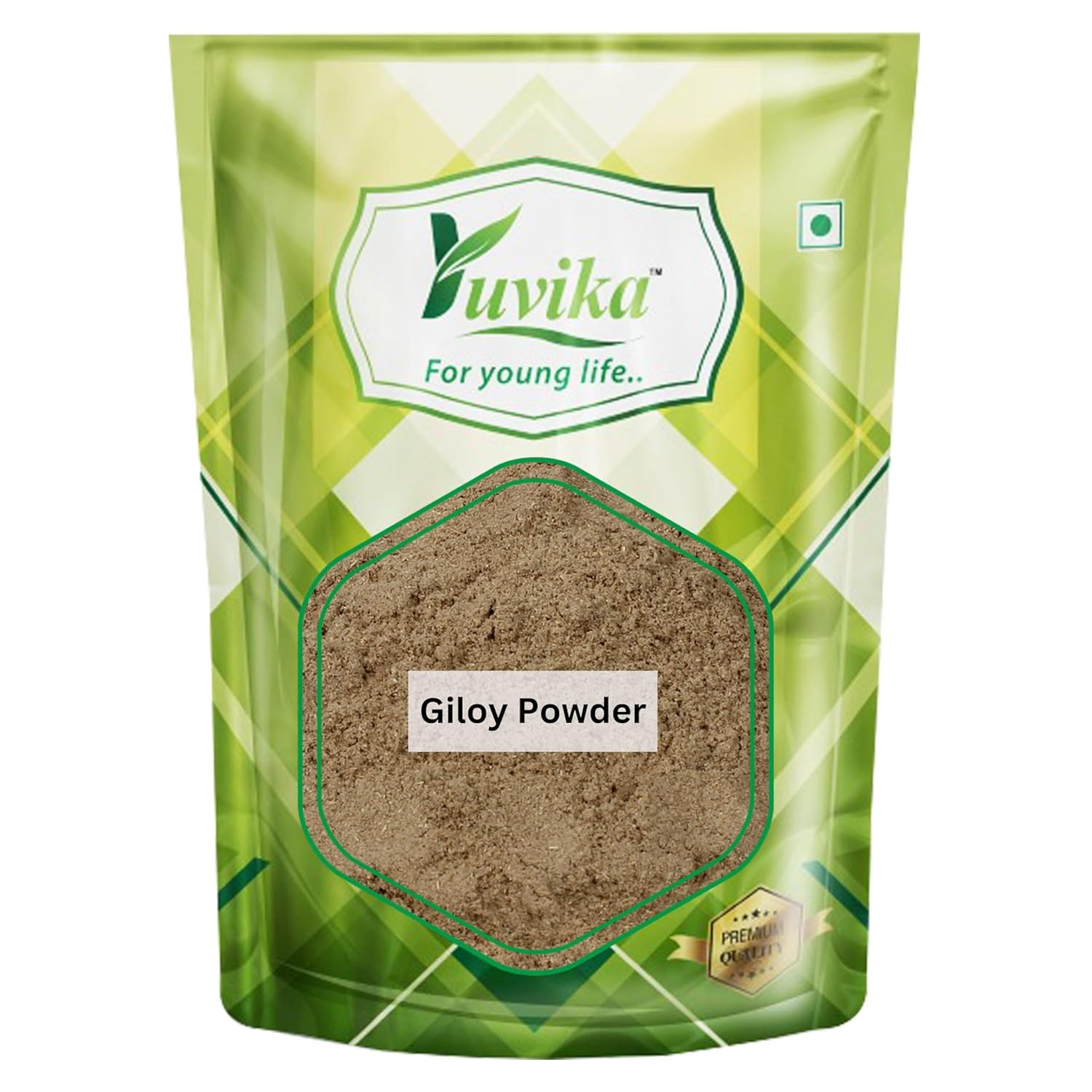 

Yuvika Giloy Powder Geeloh Guduchi Tinospora Cordifolia, Making Body More Resistant | 400gm 0.8lbs