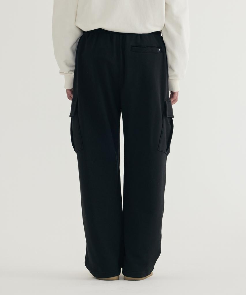 COVERNAT Small Authentic Cargo Sweatpants Black