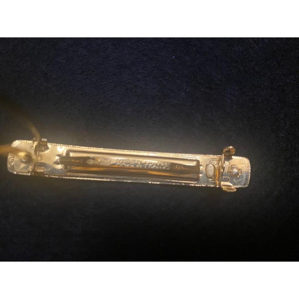 Used Chanel彡CHANEL Logo Hair Barrette