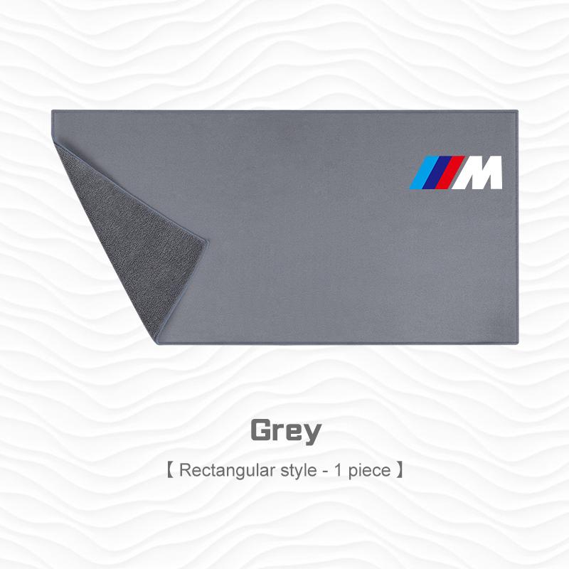QXFA9 For BMW M M3 M5 M6 E36 E46 E91 F48 F25 F10 F20 X1X3X5 X6 X7 Suede Car Wash Towel Cleaning Rag Tools Interior Cleaning Soft Brush