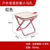 Custom Logo Portable Lightweight Outdoor Folding Stool Metal Picnic Chair for Hiking Parks Garden Durable Outdoor Furniture