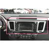For Toyota RAV4 RAV 4 2016 2017 2018 Matte Car Center Air Condition Vent Outlet Cover Trim Interior Mouldings Accessories