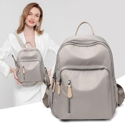 Sac à dos pour femme en tissu Oxford: Cartable à la mode, polyvalent, de grande capacité, léger et imperméable