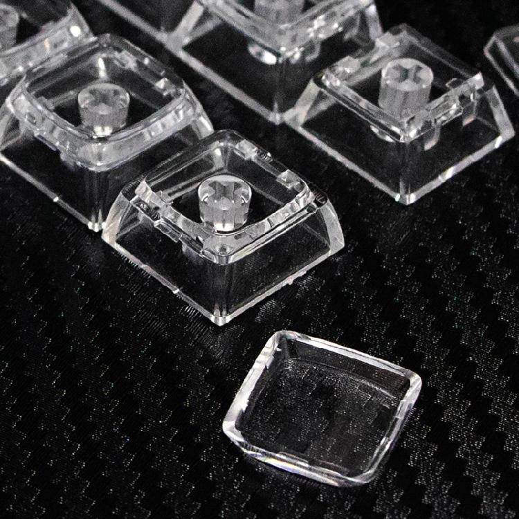 Teclado PC em Branco 10 Peças Perfil XDA Suplementos 1U Teclado Gamer Botão de Tecla DIY Teclados
