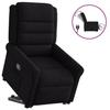 VidaXL Fauteuil inclinable noir tissu 3303316