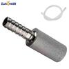 2 Micron Diffusion Stone Stainless Steel Aeration Stone Carbonating Stone With 1/4" Barb & 30cm Silicone Hose For Homebrew Wine