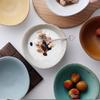 Retro Breakfast Dessert Bowl Household Coarse Pottery Tableware Restaurant Fruit Salad Bowl Oatmeal Yogurt Bowl Tableware