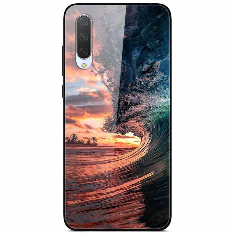 Pro pouzdra Xiaomi Mi A3 9SE 9Lite Módní tvrzené sklo Pevná zadní kryty pro pouzdra na telefon Xiaomi Mi 9 SE Bumper Fundas Coque MiA3