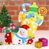 Non-woven Fabric DIY Christmas Stocking Snowman Portable Elk Xmas Bag  Party