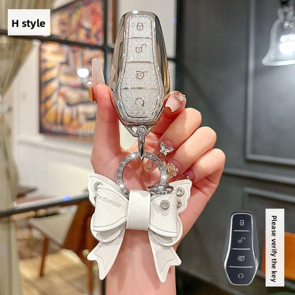 For BYD Car Key Cover for Qin PLUS Tang DMI Dolphin Song PLUS Han EV Yuan Seal Frigate 07 Protective Shell